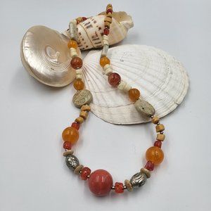 Assorted Sunset Bead Necklace